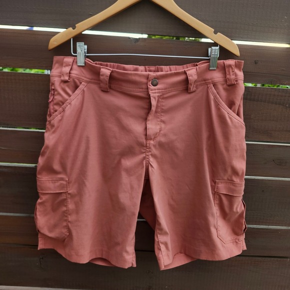 Duluth Trading Co. Trading Dry on the Fly Shorts Women's Cargo Shorts Size 16 - Picture 1 of 12
